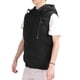 thumbnail image 4 of Chaleco calefactor eléctrico, chaqueta calefactora ajustable con temperatura lavable suave para acampar al aire libre2XL, 4 of 8