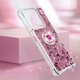 thumbnail image 4 of Funda para Xiaomi Redmi Note 13 5G con Brillo Líquido Flotante, Purpurina, Parachoques y Anillo Giratorio Soporte, 4 of 5