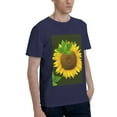 thumbnail image 2 of Bingfone Sunflower3 Men'S Loose Fit Short-Sleeve Pocket T-Shirt, 2 of 7