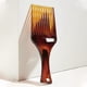 thumbnail image 4 of Afro Hair Pick Comb Smooth Fork Combs Lightweight Plastic African Styling Tool For Men And Women, 4 of 5