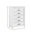 thumbnail image 3 of Picket House Furnishings Keely Full Panel 5PC Bedroom Set in White, 3 of 10