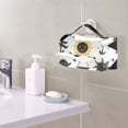 thumbnail image 6 of Sun Face Leaves Napkin Dispenser Leather Paper Napkins Holders Elegant Modern Fancy for Kitchen Dining Room Table Decor, 6 of 7