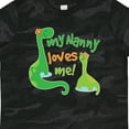 thumbnail image 4 of Inktastic My Nanny Loves Me Grandson Dinosaur Boys Toddler T-Shirt, 4 of 5