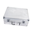 thumbnail image 2 of S SERENABLE Aluminum Alloy Case Large Capacity Protect Hard Case Portable Hard Shell Box silvery, 2 of 8