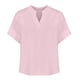 thumbnail image 4 of Blusas para mujer,Camiseta de manga corta con cuello redondo para mujer, blusa informal de mezcla de algodón y lino, blusa holgada para verano, sopatenor, 4 of 8