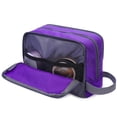 thumbnail image 6 of Toiletry Bag for Men Hanging Travel Dopp Kit Lightweight Water Resistant Small Shaving Bag Bathroom Cosmetic Organizer for Women, Dark Purple, 6 of 8