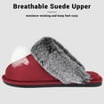 thumbnail image 2 of VONMAY Women's Scuff Slippers Fuzzy Indoor Outdoor House Shoes, 2 of 7