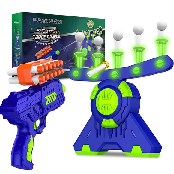Juego de disparos de juguete BAODLON Glow in The Dark para niños mayores de 5 años