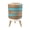 Color 1, variant on Small Trash Can with Lid Bear Moose Rustic Woodland Farmhouse Forest Animal Black 1.8 Gallon Dog Proof Trash Can Round Garbage Can Waste Bin Wastebasket for Bathroom Bedroom Living Room