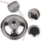 thumbnail image 3 of Thoroughly Cook Your Meals with 40cm Diameter Stainless Steel and Glass Casserole Tempered Glass Saucepan Wok Frying Lid, 3 of 10