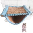 thumbnail image 5 of Winter Warm Hamster Hammock Hanging Beds House for Small Animal Cage Bird Squirrel Chinchillas Nests Pet Supplies Blue, 5 of 5