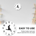 thumbnail image 3 of Tiempo Reloj Día2 (12 Pulgadas Simple) White, 3 of 9