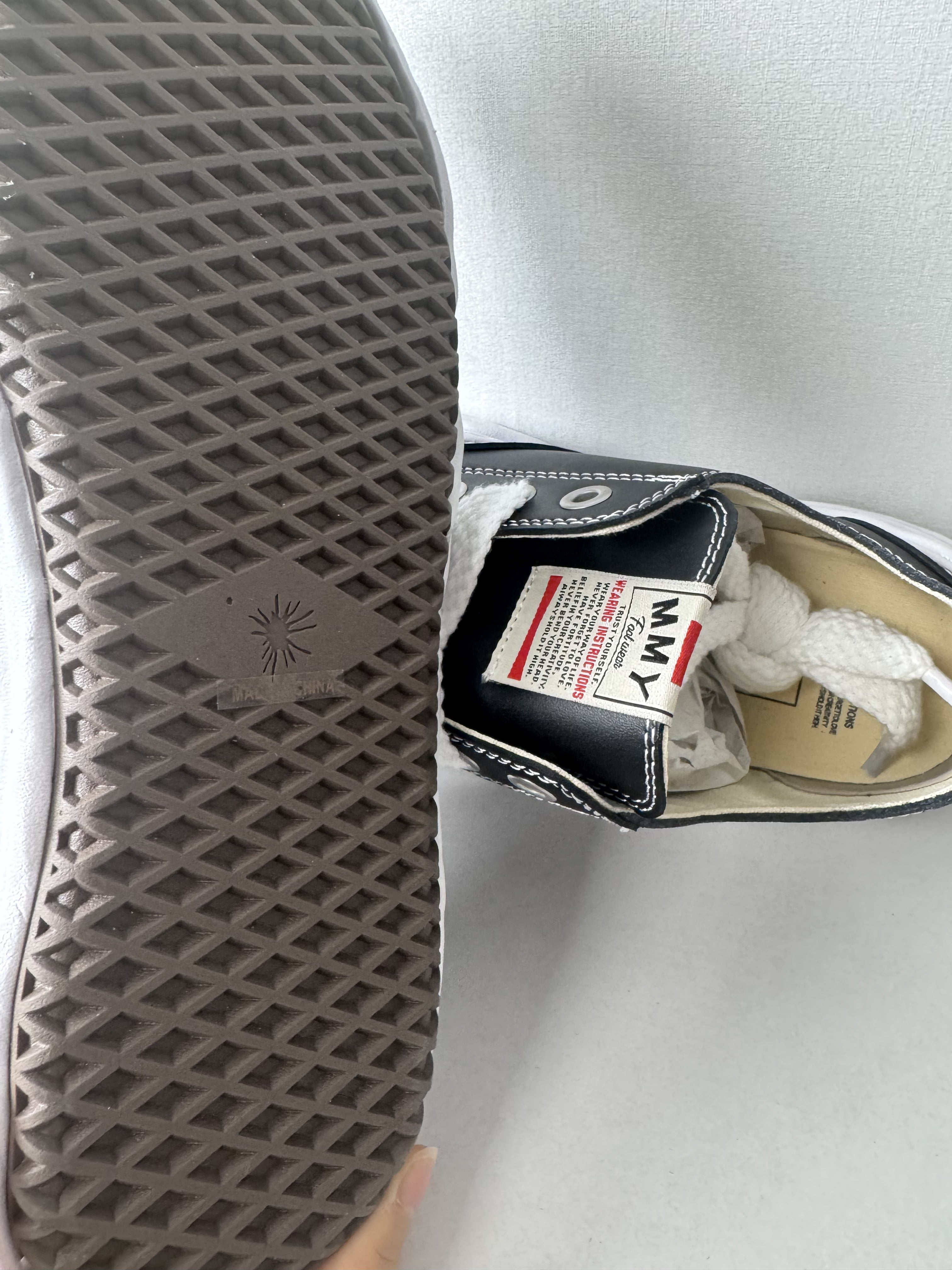 Maison MIHARA YASUHIRO low-top lace-up sneakers - Walmart.com
