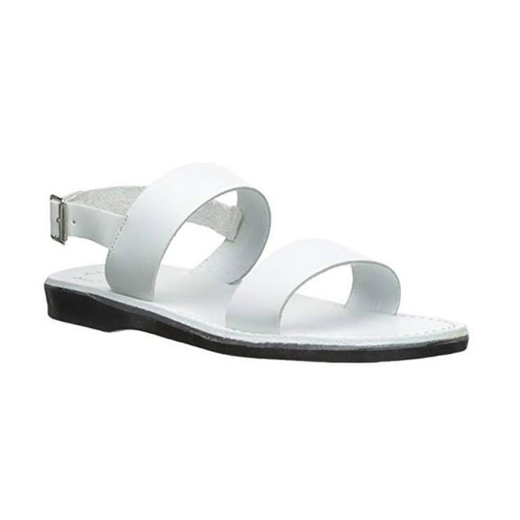 Golan - Leather Slingback Flat Sandal - Womens Sandals