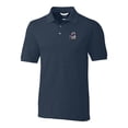 thumbnail image 2 of Men's Cutter & Buck Navy Springfield Cardinals DryTec Advantage Tri-Blend Pique Polo, 2 of 3
