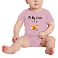 thumbnail image 2 of My Big Sister Is A Pembroke Welsh Corgi Dog Funny Infant Boys Girl Baby Bodysuit, 2 of 5