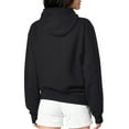 thumbnail image 2 of Women's G-III 4Her by Carl Banks Black Boston Bruins Flower Logo Pullover Hoodie, 2 of 2