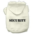 thumbnail image 1 of Security Screen Print Pet Hoodies Cream Size W/ Black Size Text Xxl (18), 1 of 1