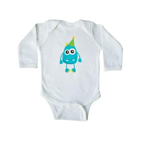 

Inktastic Blue Monster Gift Baby Boy or Baby Girl Long Sleeve Bodysuit