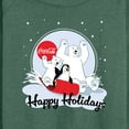thumbnail image 3 of Coca-Cola - Happy Holiday Sled - Women's French Terry Long Sleeve Pullover, 3 of 5