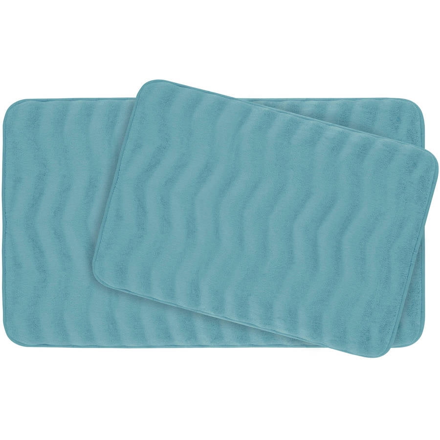 Bounce Comfort Waves Premium Memory Foam Bath Mat - Walmart.com
