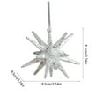 thumbnail image 3 of chaungfeng Christmas Ball Ornaments, Festive Tree Decor, Shatter-Resistant Plastic Hanging Pendant, for Window, Festival Display, Christmas Party, Gift Giving, 3 of 6
