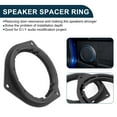thumbnail image 3 of Anillo espaciador de altavoz Unique Bargains para tweeter, adaptador de altavoz para Toyota Corolla, 2 piezas, 3 of 7