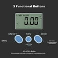 thumbnail image 4 of Yeacher Multi-functional Digital Inclinometer Zinc Alloy Shell 360掳 Electronic Protractor Mini Digital Angle Gauge with Magnet, 4 of 8