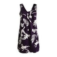 thumbnail image 3 of IROINNID Shift Dress For Women Fashion Sleeveless Dress Print Casual Daily Loose Dress V-Neck Knee-Length Dress, 3 of 6