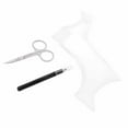 thumbnail image 3 of Beard Shaping Tool Set, Beard Styling Tools Neat Clean Beard Shape Transparent  For Daily Use, 3 of 8