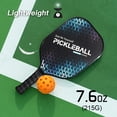 thumbnail image 7 of Ultralight Pickleball Paddle and Ball Set Carbon Fiber Surface Pickle Ball Racket 1 Paddles with 2 Balls, 7 of 7