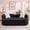 Black&Gray, variant on 80InConvertible Modular Sleeper Sofa Couch Bed5-In-1 Modular Foldable Couch No Assembly,Chenille Futon Memory Foam Pull Out Couch With 2 PillowsBoneless Compressed Sofa For Living Room,White&Blue