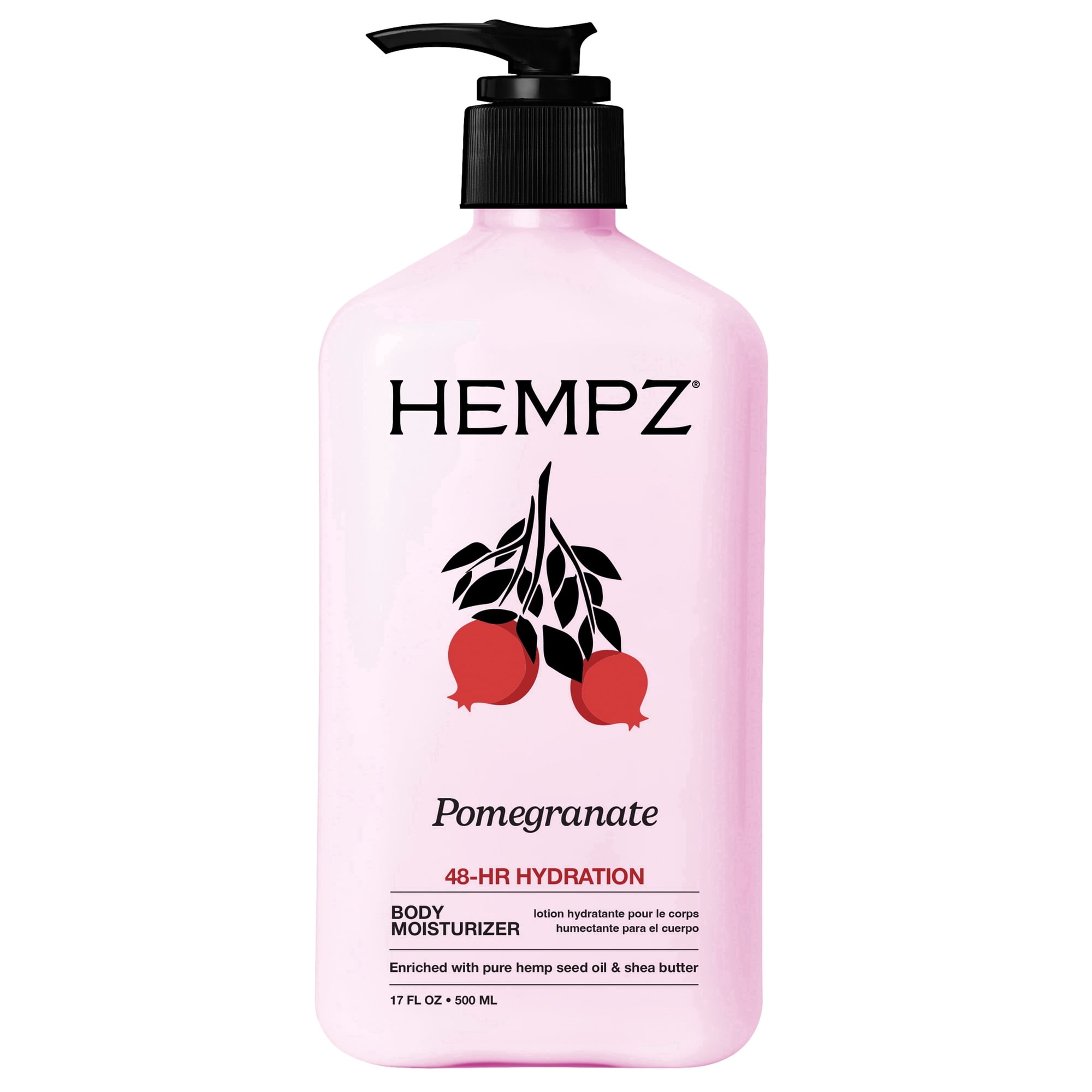 Hempz Pomegranate Moisturizing Body Lotion, 17 fl.oz.