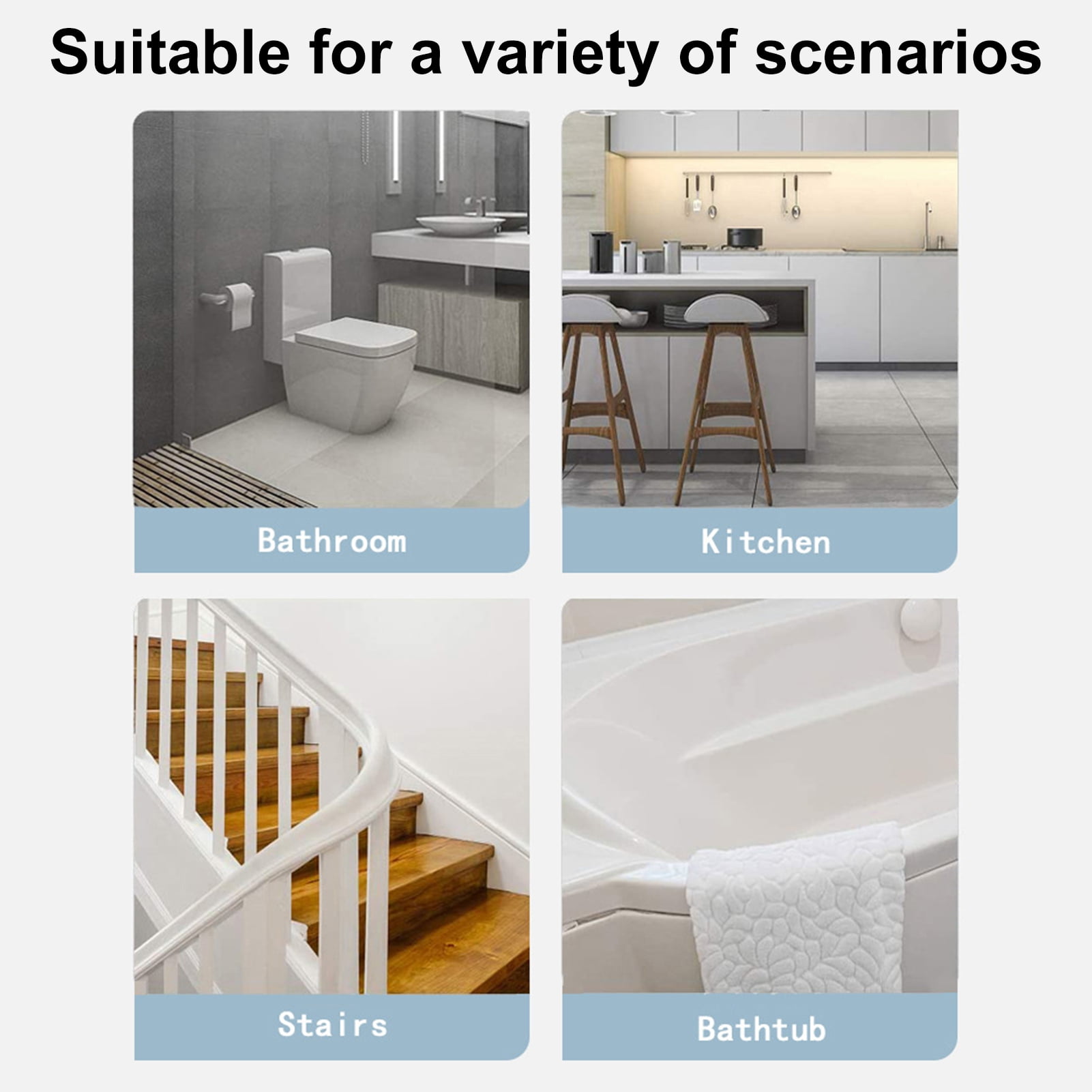 wirlsweal Bathtub Nonslip Stickers Antislip Bathtub Decals 30pcs Bathtub Nonslip Stickers