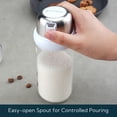 thumbnail image 6 of Kitchendao Glass Sugar Dispenser, 12 oz, with Airtight Lid, 6 of 7