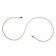 thumbnail image 3 of 3.5mm 1/8 inch Male to Male 4 Pole Car AUX Audio Cord Cable Record Headphone RED, 3 of 10