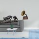 thumbnail image 2 of Figura de resina de toro, oso y , escultura coleccionable de Feng Shui, obra de arte animal china, adorno retro para escritorio, regalo de cumplea, 2 of 8
