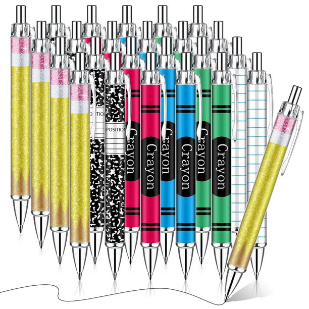 Pen Motipuns Teachers, 24 unidades, regalo de agradecimiento al por mayor para el regreso a clases