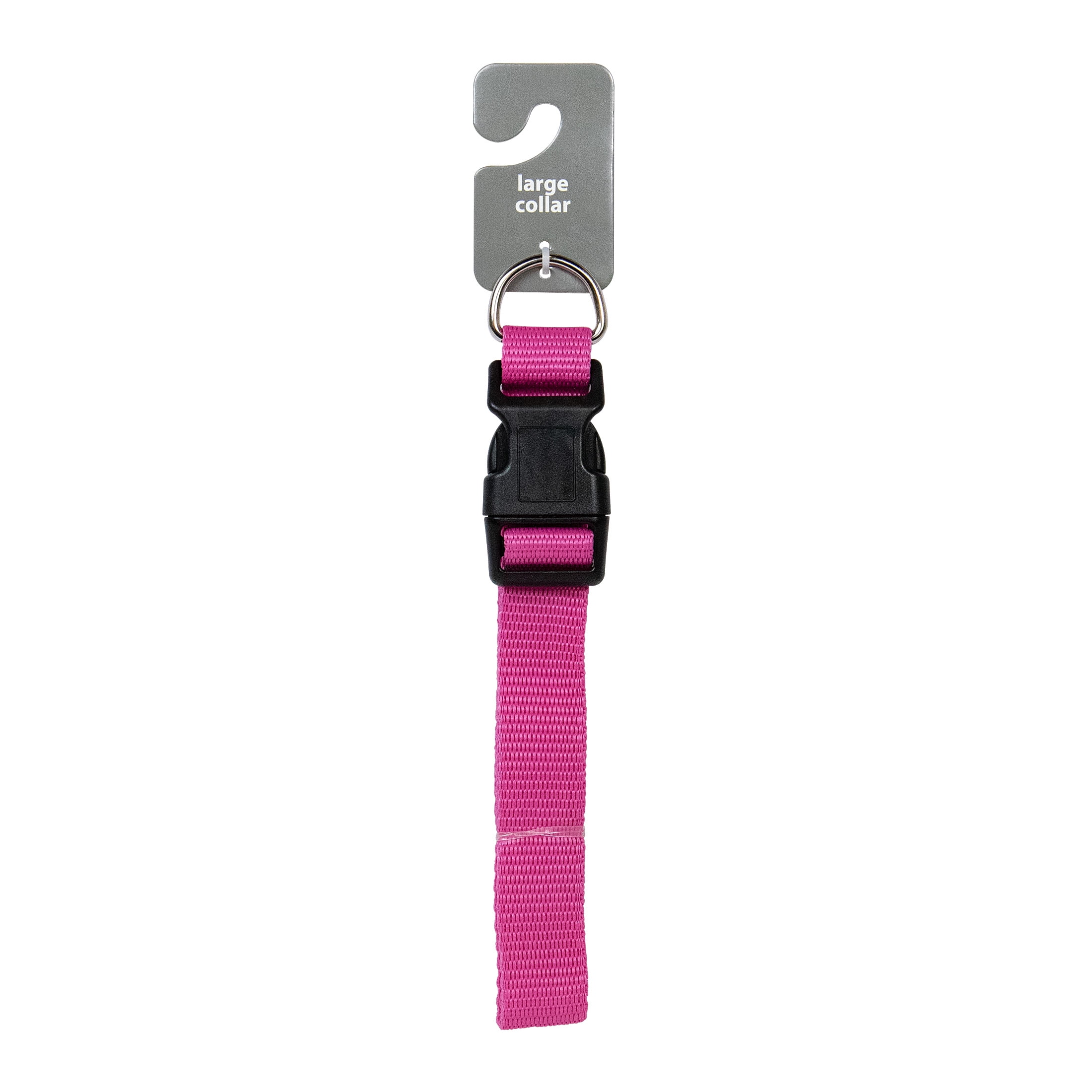 (6 pack) Pet Champion Dog Collar Large Pink, 1.0 CT