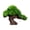B, variant on Creative Car Dashboard Bonsai Ornament Mini Green Tree Decor for Vehicle Screen