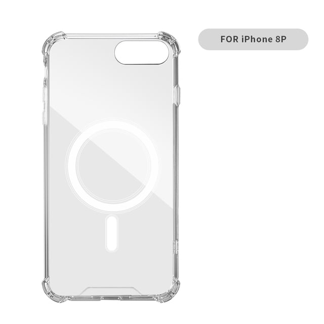 Protector transparente del teléfono móvil de la caja de TPU del teléfono móvil de la cubierta del teléfono, reemplazo para el iPhone 8P Sweethay EL001082-02B