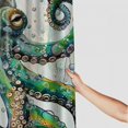 thumbnail image 3 of Orinice  Bathroom Shower Curtain Colorful Fashion Octopus Shower Curtains Durable Fabric Bath Curtain Waterproof Bathroom Curtain with 12 Hooks, Colorful Fashion Octopus Shower Curtain 36x72, 3 of 7