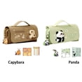 thumbnail image 2 of Guardoinrt Canvas Cute Capybara Pencil Case Stationery Set For adorable set includes a Kids And Teens Capybara Decompreson Pen Case, 2 of 6
