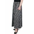 thumbnail image 2 of NY Collection Women's Plus Size Maxi Skirt With Sash Waist Tie, 2 of 4