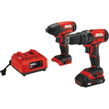 

SKIL Chervon NA SKIL 20V Li-Ion Drill & Impact Cordless Tool Combo Kit