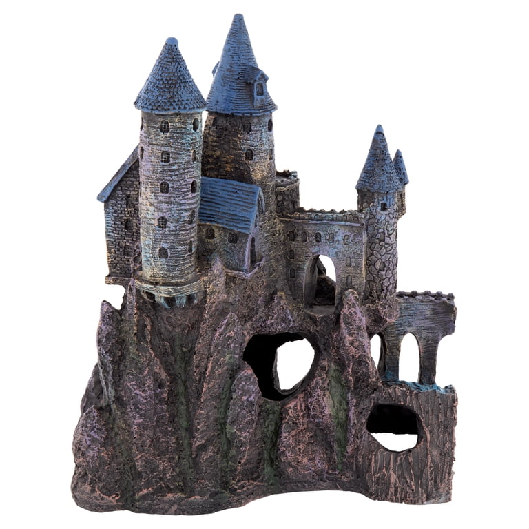Penn-Plax Deco-Replicas Age-of-Magic Magical Blue Castle