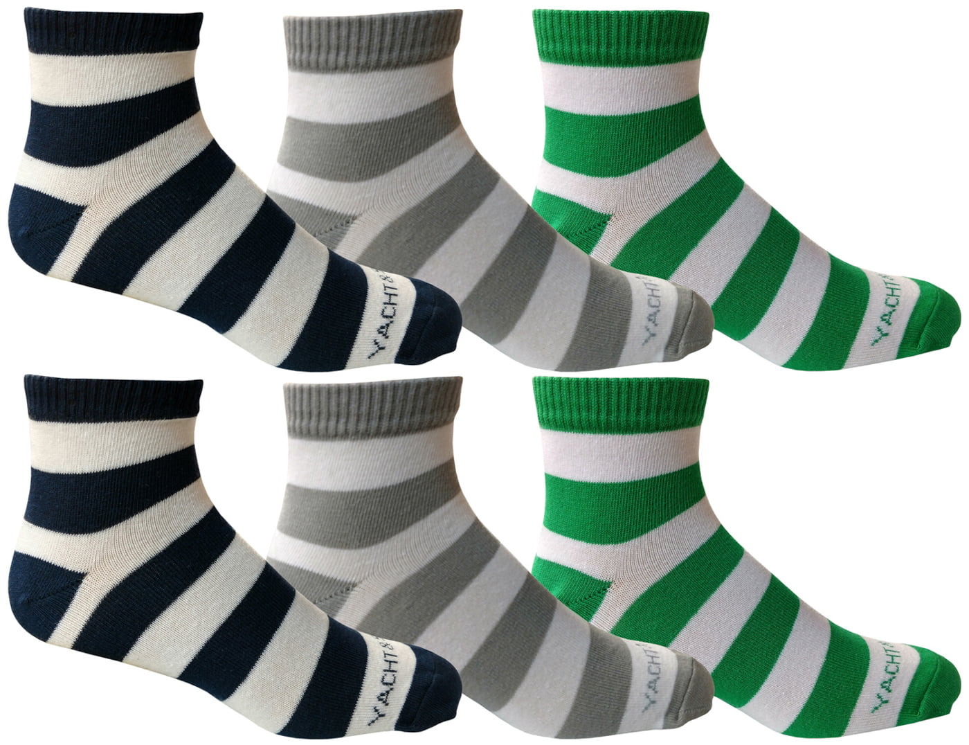 Stripe 13.98x3.54 Comfortable & Breathable Casual and Athletic Custom Crew Socks for Mens/Womens