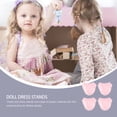 thumbnail image 4 of 4 Pcs Culottes pour Poupée Rose Petites sous-Vêtements Forme pour Accessoire de Costume DIY, 4 of 8
