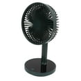 thumbnail image 4 of Ventilador de escritorio USB, ventilador de escritorio, ventilador de mesa portátil multifuncional 4, diseño aerodinámico, 4 of 8
