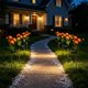 thumbnail image 4 of Solar Flower Garden Lights 6-head Solar Dandelions Stake Lights Waterproof Solar Lawns Lamps Outdoor Solar Decorative Lights Solar Flower Paths Lights, 4 of 9